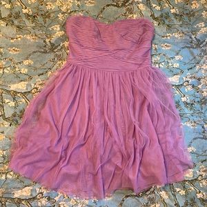 Purple Tulle Dress